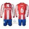 Maglia da Calcio a Maniche Lunghe Atlético Madrid Koke 6 Casa 2021-22 per Bambino